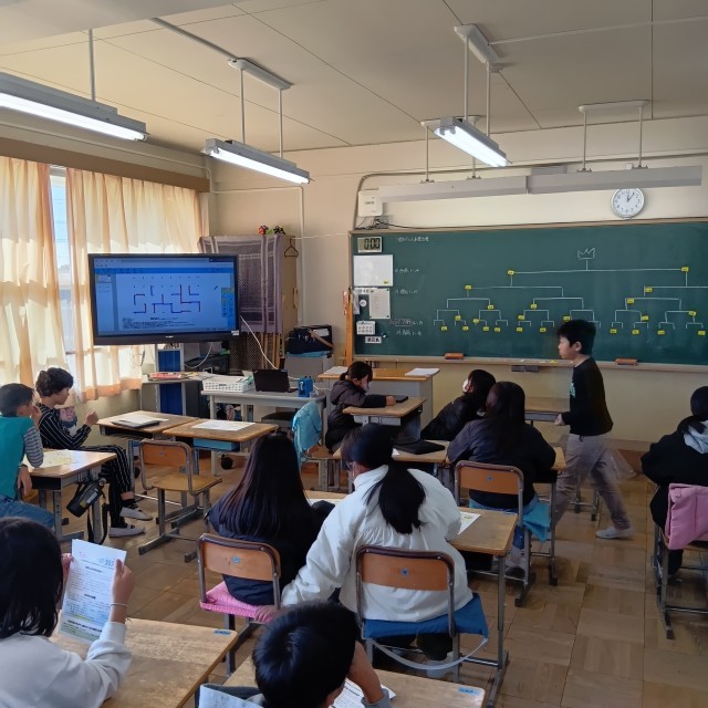 ５年生　ネット対戦陣取りゲーム？